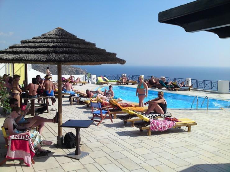 Kolitsani View Hotel Ios Chora Exterior foto